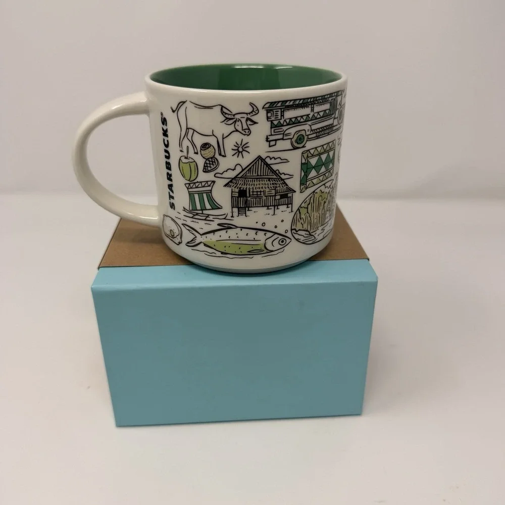 Starbucks Been There Series Philippines Coffee Mug 14oz NEW Across The Globe